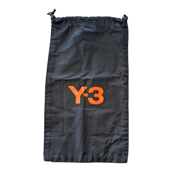 Y-3 Other - Y-3 Yohji Yamamoto Adidas Dust Bag Orange Black 14.5"x8" Storage Bag Authentic